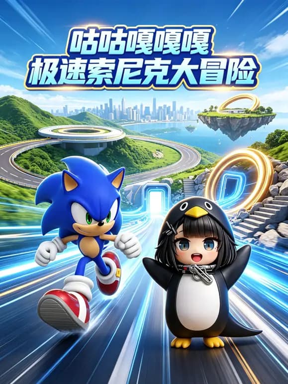 咕咕嘎嘎极速索尼克大冒险