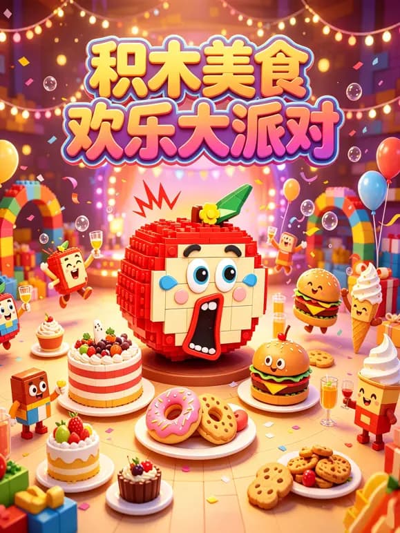 积木美食欢乐大派对