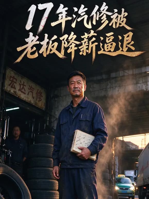 17年汽修被老板降薪逼退