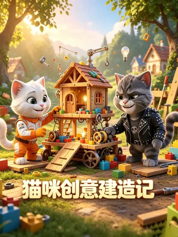 猫咪创意建造记