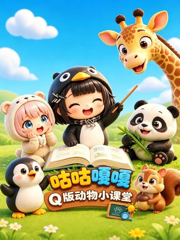 咕咕嘎嘎Q版动物小课堂