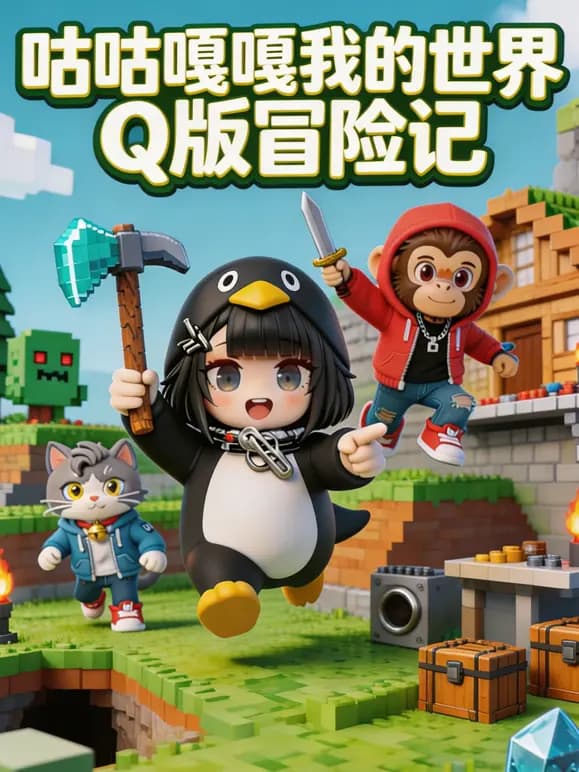 咕咕嘎嘎我的世界Q版冒险记