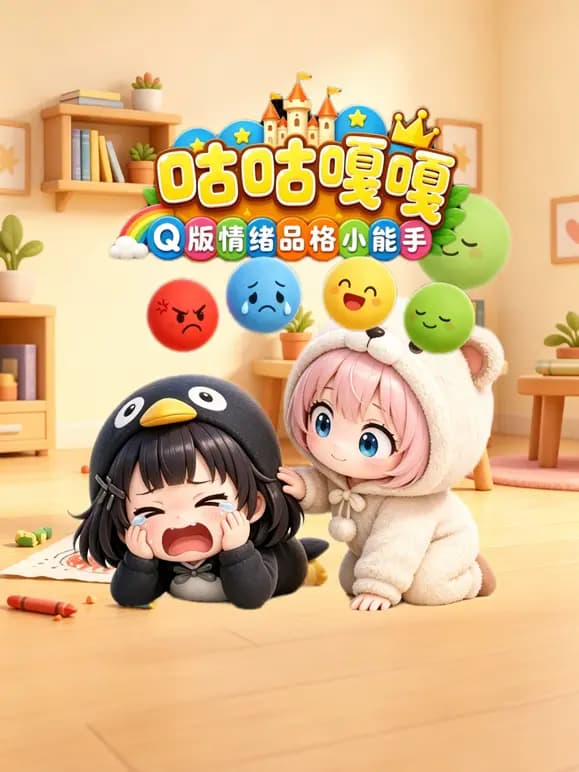 咕咕嘎嘎Q版情绪品格小能手