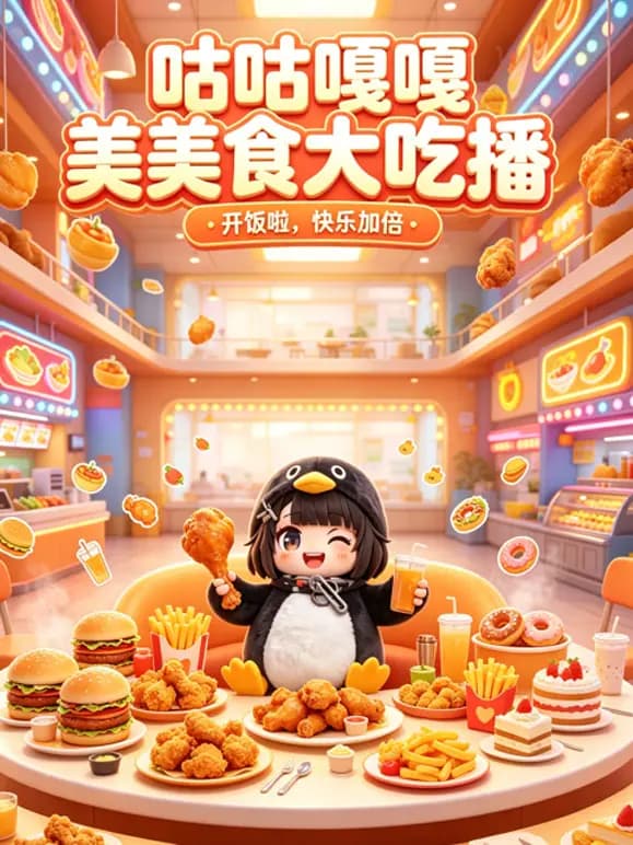 咕咕嘎嘎美食大吃播